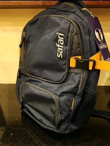 Safari Navy Blue Backpack