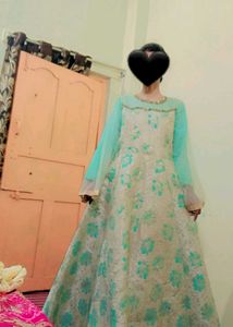 Elegant Floral Gown