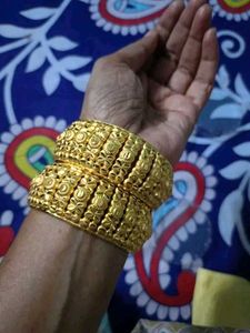 Elegant Gold Bangles
