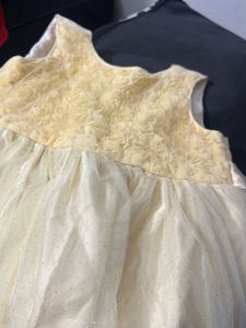 Beautiful Yellow Party Gown