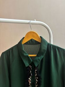 Green Korean Style Shirt