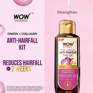 WOW Skin Science Onion Shampoo &amp; Conditioner