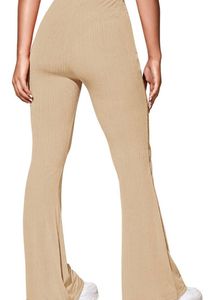 Flared Beige Pants . size - L