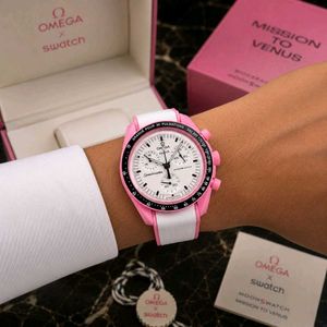 omega swatch unisex watch