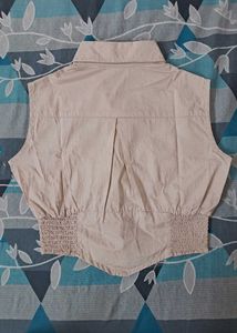 Beige corset shirt/top😍🌟