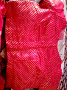 Elegant Peach color Saree