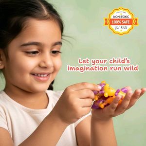 FundooLabs Aqua Squish Jungle Animals Kit | Make 2