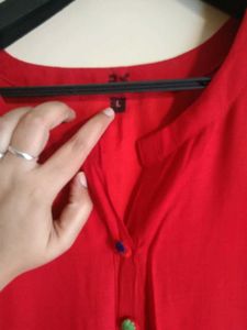 Red Kurta