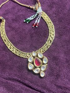 Elegant Kundan Necklace