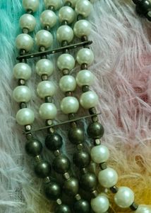Elegant Multi-Strand Pearl Necklace