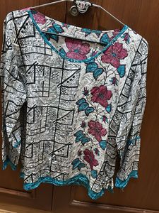 Women Floral &amp; Geometric Print Top