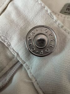 White Distressed Skinny Jeans