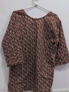 maroon short kurti