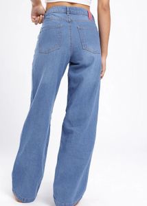 Trendy Wide Leg Jeans