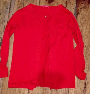 Set of 3 crewneck button-up cardigan
