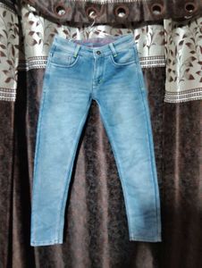 Men's Blue Wash Denim Jeans