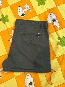 Stylish Men's Olive green &amp; Navy Blue Trousers