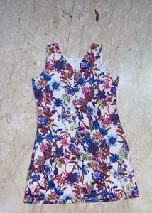 Beautiful Floral Print Dress