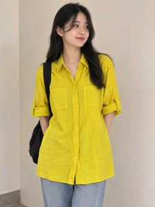 Bright Yellow Shirt