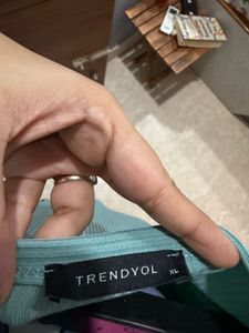 Mint Green Wrap Crop Top