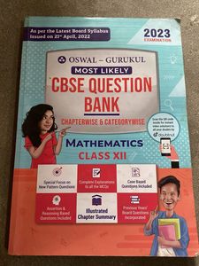 Oswal Gurukul CBSE Class XII Maths Question Bank