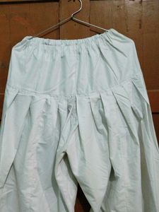 Comfortable White Ethnic Salwar Pants