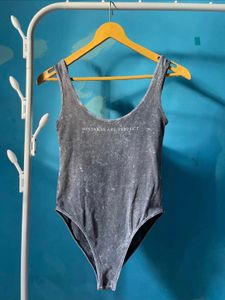 ZARA Grey Graphic Bodysuit