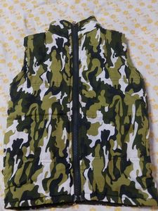 Camouflage Puffer Vest
