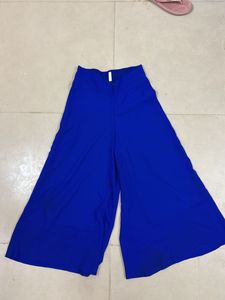 Navy Blue Plazzo For Women| Like New Condition