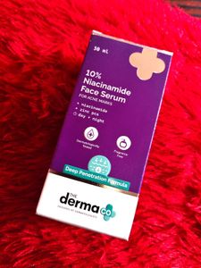 The Derma Co 10% Niacinamide Daily Face Serum with
