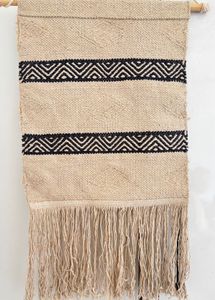 Boho Diamond Fringe Wall Hanging