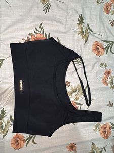 Black Crop Top