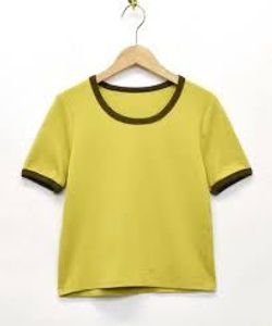 Yellow Ringer Tee