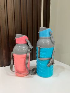 Set of 2 School Water Bottles
