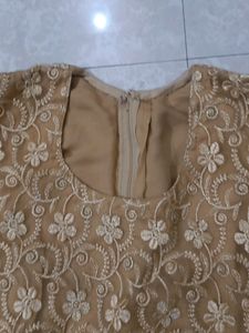 Gold Tunic Top
