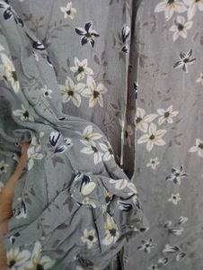 Cotton long shrug