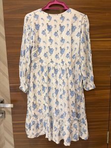 Boho Floral Print Dress
