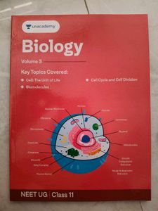 Unacademy Biology Volume 1,2,3,4,5 for NEET UG Cla