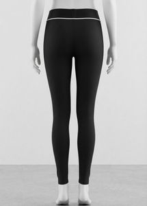Black Leggings with M Logo