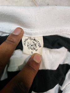 Y2K Striped Polo Dress