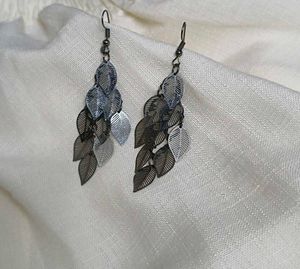 Boho Leaf Dangle Earrings