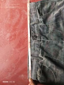 Stylish Camo Print Jeans - 799