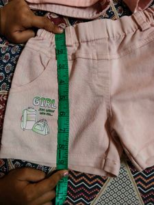 Cute Pink Girl's Shorts