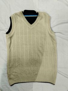 Reversible Knit Sweater Vest