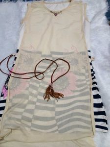 Bohemian Style Tunic with Necklace