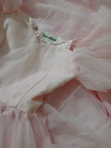 Designer Ball Gowm  Stunning Pink Tulle Gown with