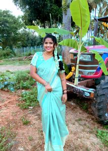 Beautiful Teal Saree