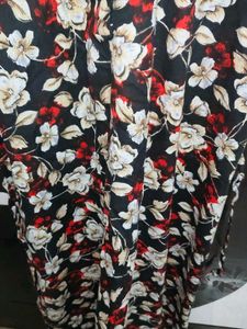 Floral Print Midi Dress