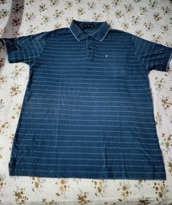 Men's Striped Polo T-Shirt