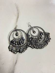 Chandelier Hoop Earrings